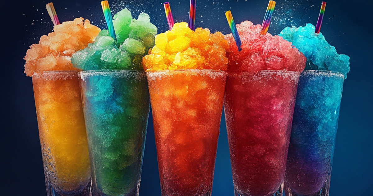 Whats on the Rainbow Snow Menu?